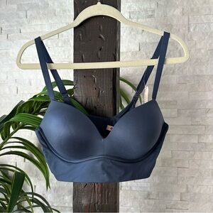 DOBREVA Midnight Sargasso Blue Push Up Bra Size 38B New with Tags